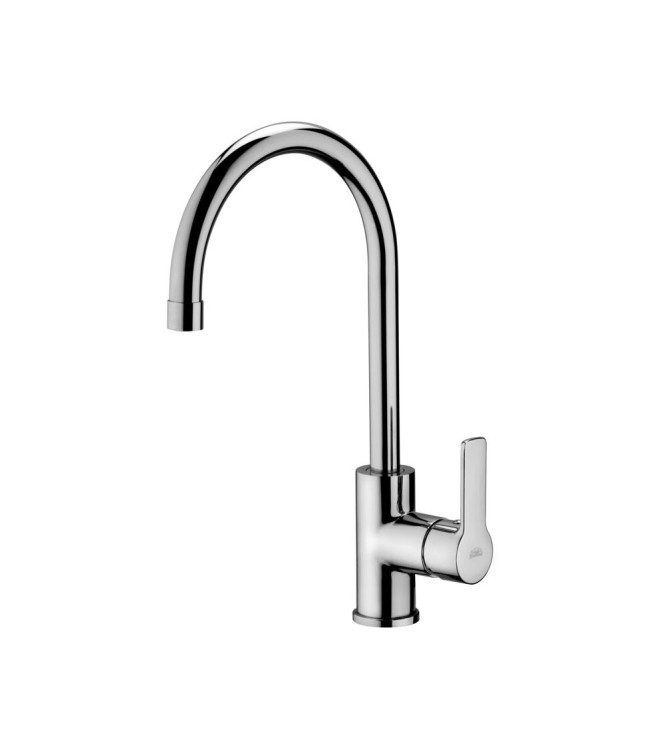 Miscelatore monocomando per lavello con canna alta Paffoni serie Red RED180CR