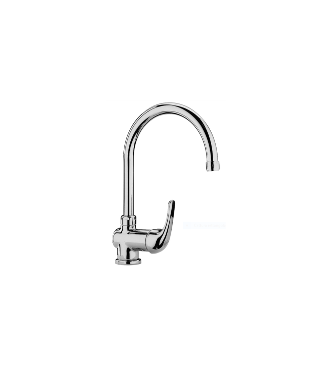 Miscelatore monocomando per lavello con canna orientabile Paffoni serie Apollo APM3180CR