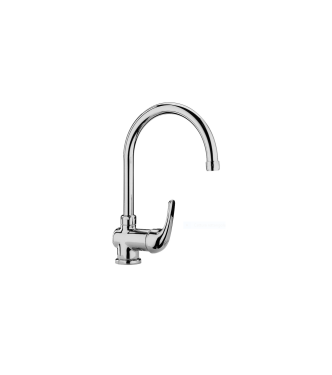 Miscelatore monocomando per lavello con canna orientabile Paffoni serie Apollo APM3180CR