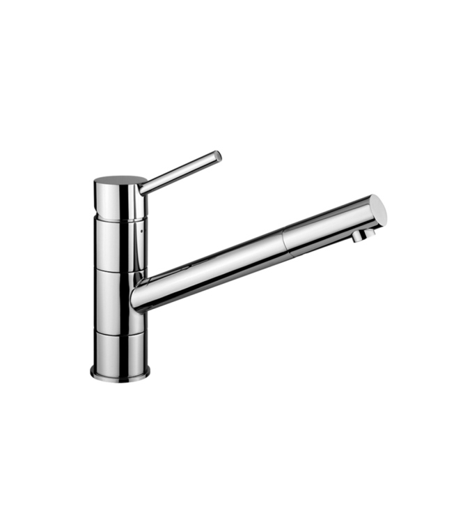 Miscelatore monocomando per lavello con canna orientabile Paffoni serie Birillo BI182CR