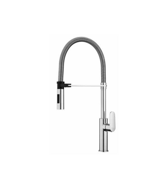 Miscelatore monocomando per lavello con canna orientabile Paffoni serie Candy CA179CR