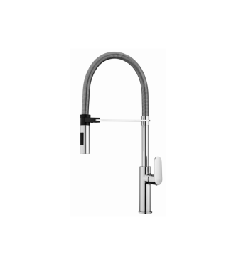 Miscelatore monocomando per lavello con canna orientabile Paffoni serie Candy CA179CR