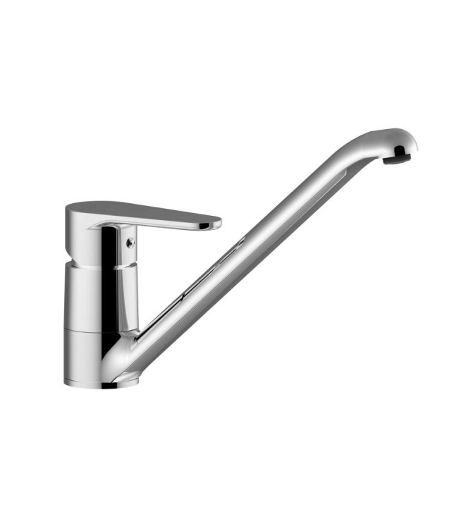 Miscelatore monocomando per lavello con canna orientabile Paffoni serie Green GR182CR