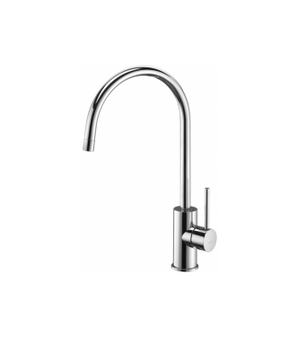 Miscelatore monocomando per lavello con canna orientabile Paffoni serie Light LIG180CR