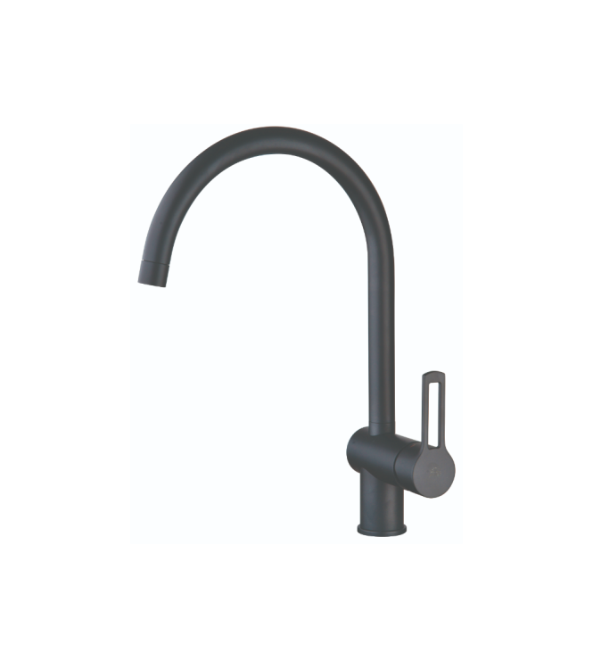 Miscelatore monocomando per lavello con canna orientabile Paffoni serie Ringo RIN180NO