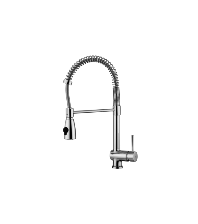 Miscelatore monocomando per lavello con canna orientabile Paffoni serie Stick SK178CR