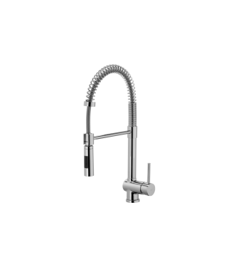 Miscelatore monocomando per lavello con canna orientabile Paffoni serie Stick SK179CR