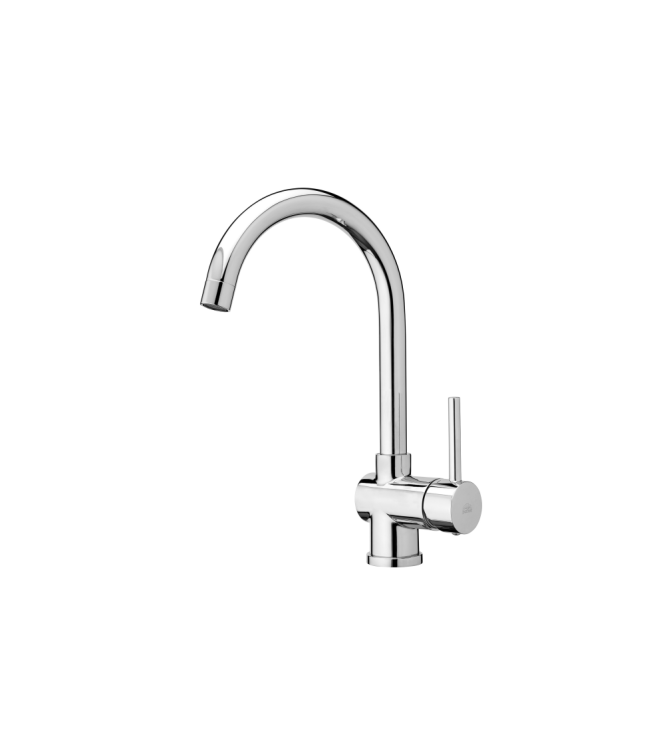 Miscelatore monocomando per lavello con canna orientabile Paffoni serie Stick SK180CR