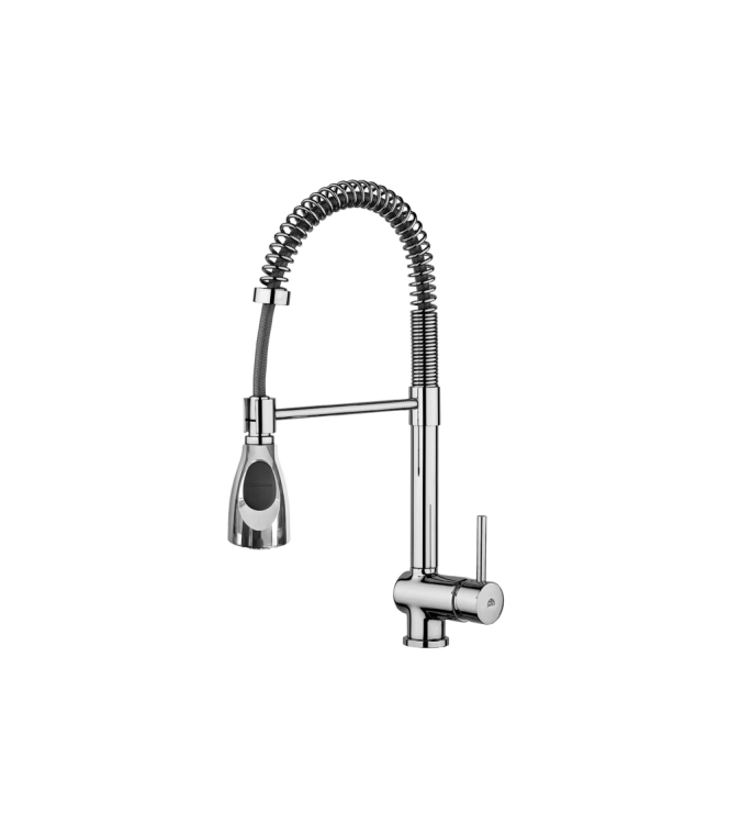 Miscelatore monocomando per lavello con canna orientabile Stick SK177CR