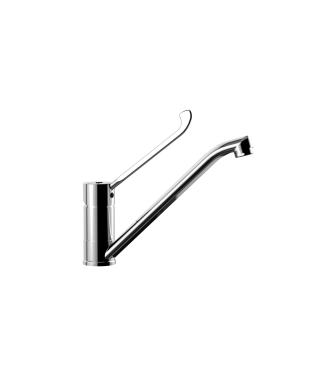 Miscelatore per lavello monocomando con leva clinica Paffoni serie Red RED303CR