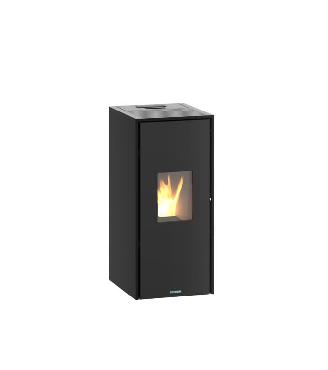 STUFA A PELLET ROVIGO 10 KW 5 STELLE NERA - ITALICAL 104434D9