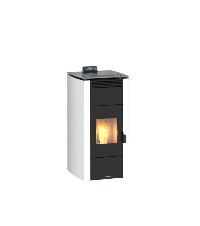 STUFA A PELLET VENEZIA 20 KW 5 STELLE BIANCA - ITALICAL 104261IC