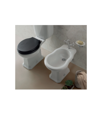 Bidet a terra in ceramica 57x37 cm tre fori Globo Paestum PA060BI