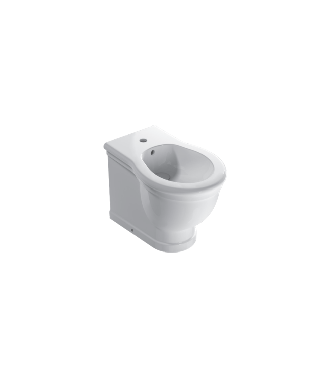 Bidet a terra in ceramica 57x38 cm tre fori Globo Paestum PA027BI