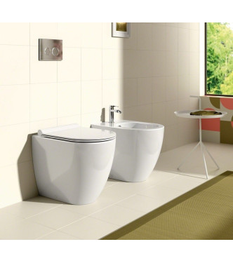 SET SANITARI A TERRA CERAMICA CATALANO SERIE SFERA BIANCO LUCIDO 0514550001 + 0551200001 + 0519551001