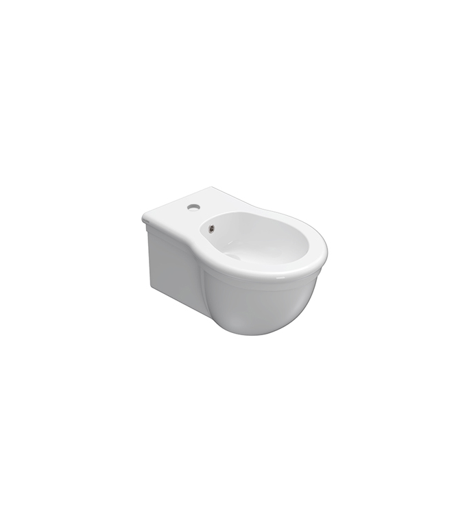 Bidet sospeso in ceramica 57x38 cm Globo Paestum PAS10BI