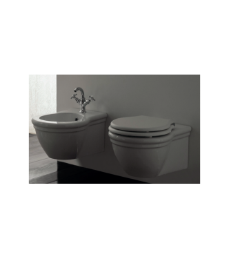 Vaso sospeso in ceramica 57x38 cm Globo Paestum PAS03BI