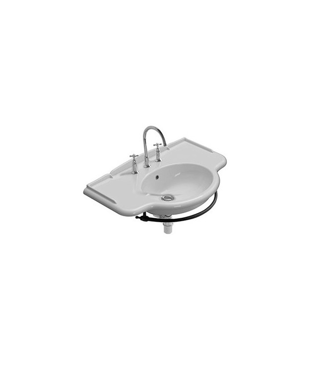 CERAMICA GLOBO PAESTUM PORTASCIUGAMANI PER LAVABO PA056BI PA096