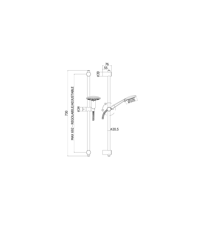 SALISCENDI COMPLETO BELINDA PAFFONI ZSAL070CR