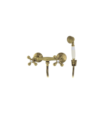 GRUPPO DOCCIA BRONZATO PAFFONI SERIE BELINDA-MELISSA FBLV168DBR