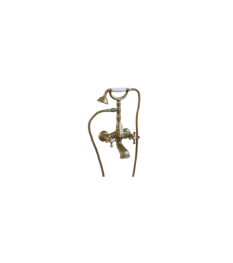 GRUPPO VASCA CON DEVIATORE BRONZATO PAFFONI SERIE BELINDA-MELISSA FBLV023BR