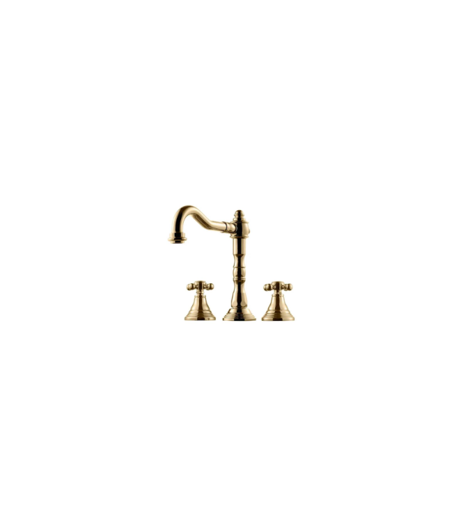 BATTERIA LAVABO CON CANNA ORIENTABILE BRONZATO PAFFONI SERIE BELINDA-MELISSA FBLV055BR