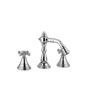 BATTERIA BIDET CON CANNA ORIENTABILE BRONZATO PAFFONI SERIE BELINDA-MELISSA FBLV118BR