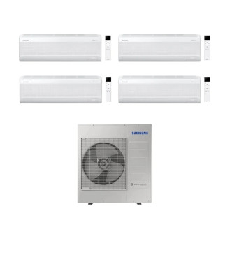 CONDIZIONATORE SAMSUNG QUADRI SPLIT WINDFREE AVANT S2 7000+9000+9000+12000 BTU WIFI INVERTER AJ100TXJ5KG/EU A++