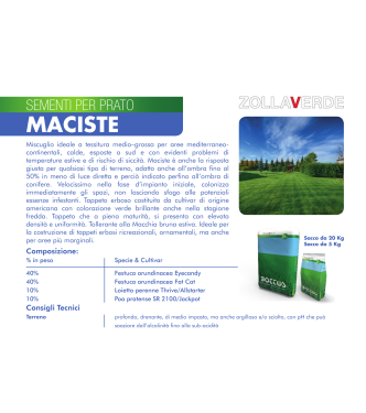 BOTTOS MACISTE LAWN SEEDS - 1 KG - 30105202
