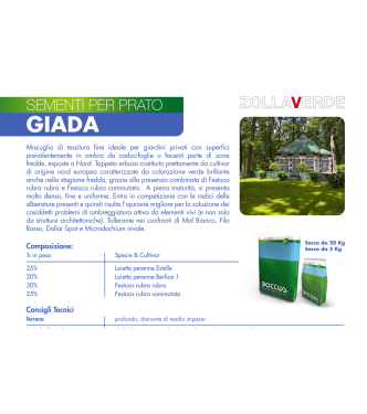 BOTTOS GIADA LAWN SEEDS - 5 KG - 30102210