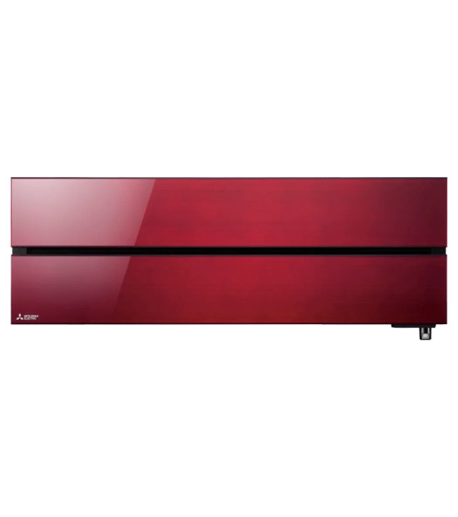 CONDIZIONATORE MITSUBISHI QUADRI SPLIT KIRIGAMINE STYLE ROSSO 9000+9000+9000+18000 BTU WIFI INVERTER MXZ-4F80VF4 A++