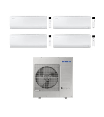 CONDIZIONATORE SAMSUNG QUADRI SPLIT CEBU S2 7000+9000+18000+18000 BTU WIFI INVERTER AJ100TXJ5KG/EU A++