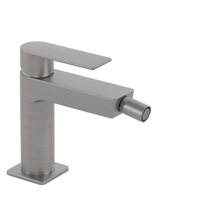 MISCELATORE BIDET CON SCARICO CLIC-CLACK TANGO STEEL - PAFFONI TA131KST