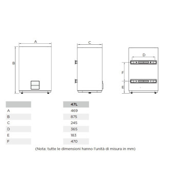 MIDEA DOUBLE TANK ELECTRIC WATER HEATER 1500 W 50 LITERS WHITE / D50-15ED6