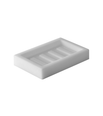 IVASI SOAP DISH IN GRAY GEL - CS GELLI GVA-S01-C01