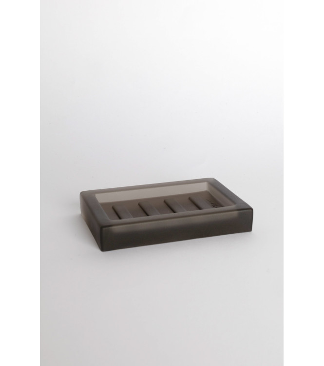 IVASI SOAP DISH IN SMOKY GEL - CS GELLI GVA-S01-003