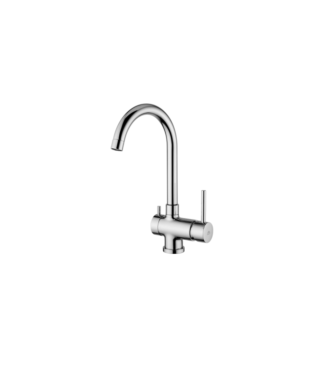 MISCELATORE LAVELLO MONOCOMANDO CON CANNA ORIENTABILE PAFFONI SERIE STICK SK184CR