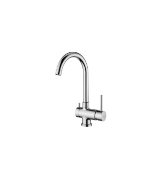 MISCELATORE LAVELLO MONOCOMANDO CON CANNA ORIENTABILE PAFFONI SERIE STICK SK184CR