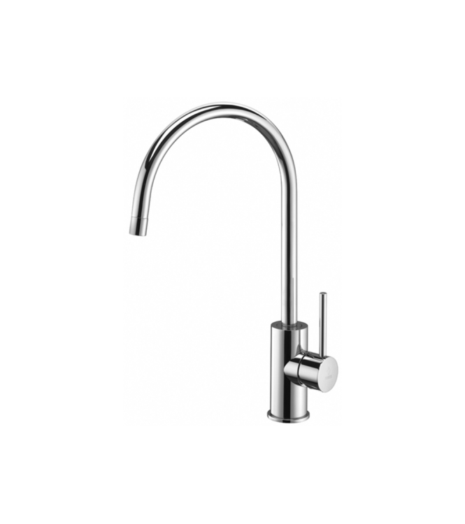 MISCELATORE MONOCOMANDO PER LAVELLO CON CANNA ORIENTABILE PAFFONI SERIE LIGHT LIG180CR