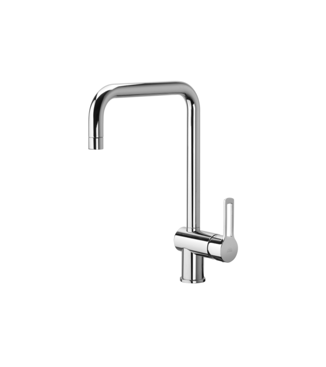 MISCELATORE MONOCOMANDO PER LAVELLO CON CANNA ORIENTABILE PAFFONI SERIE RINGO RIN980CR