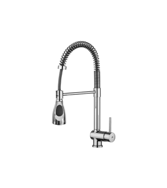 MISCELATORE MONOCOMANDO PER LAVELLO CON CANNA ORIENTABILE STICK SK177CR