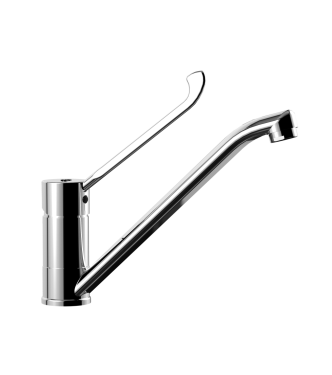 MISCELATORE MONOCOMANDO PER LAVELLO CON LEVA CLINICA PAFFONI SERIE CANDY CA303CR