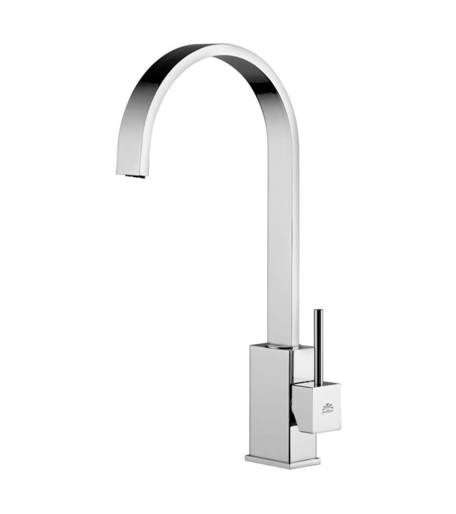 MISCELATORE MONOCOMANDO PER LAVELLO STEEL LOOKING PAFFONI SERIE LEVEL LEA880ST