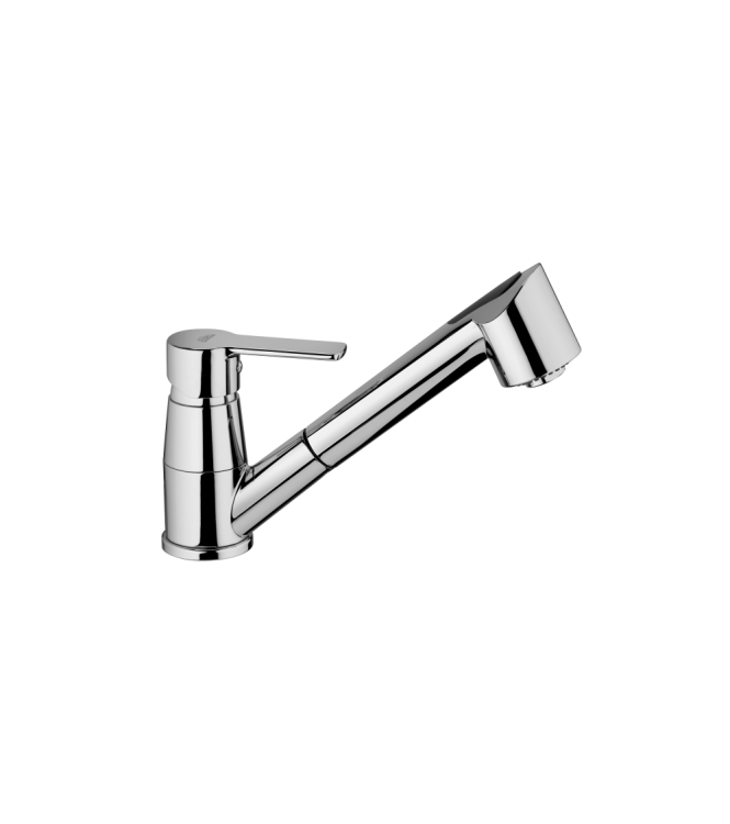 MISCELATORE PER LAVELLO MONOCOMANDO CON DOCCIA ESTRAIBILE PAFFONI SERIE RED RED183CR