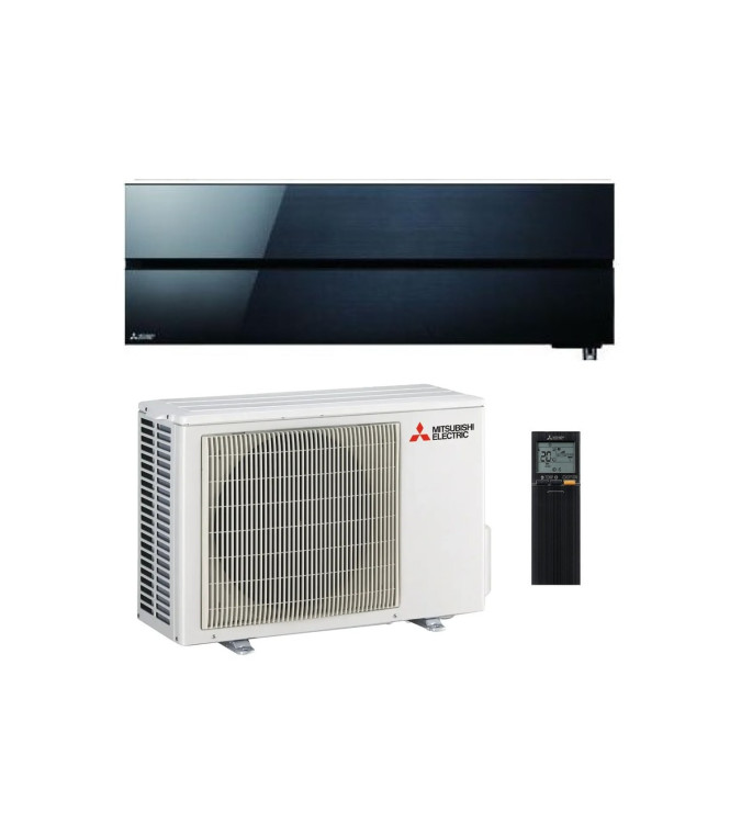 CONDIZIONATORE MITSUBISHI KIRIGAMINE STYLE WI-FI MSZ-LN R-32 NERO MONOSPLIT 9000 BTU A+++