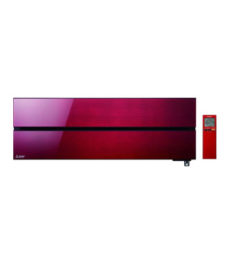 CONDIZIONATORE MITSUBISHI KIRIGAMINE STYLE WI-FI MSZ-LN R-32 ROSSO DUAL SPLIT 12000+12000 BTU A+++ MXZ-2F53VF4