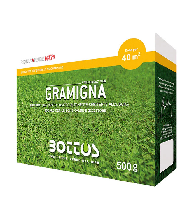 SEMENTI PER PRATI BOTTOS GRAMIGNA 500 GR - 030801214