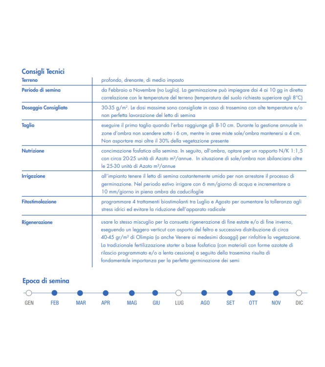 SEMENTI PER PRATI BOTTOS OLIMPIA  1 KG - 030101202