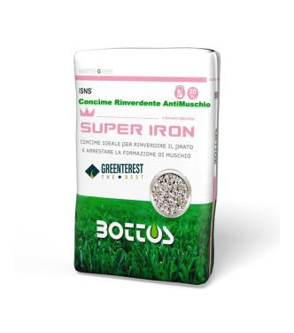 CONCIME PER PRATI BOTTOS  SUPER IRON 20 KG