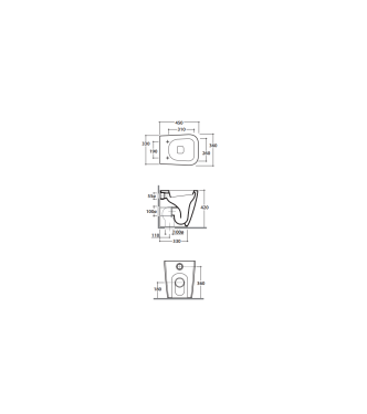 VASO A TERRA IN CERAMICA 45X36 CM GLOBO STONE SS002BI